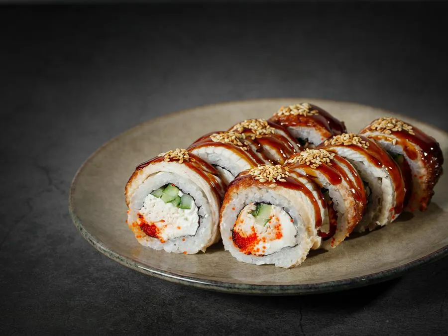 Дракон с крабом