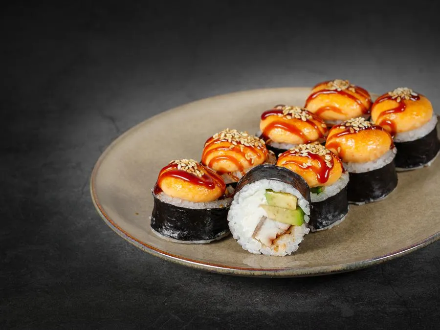 Запеченный с угрем