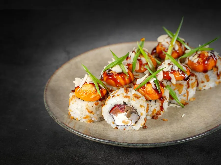 Ролл Том-ям с креветками